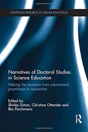 Tapa de Narratives of Doctoral Studies in Science Education