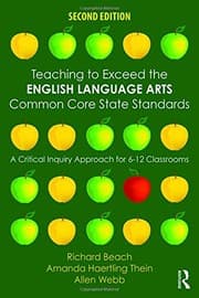 Tapa de Teaching to exceed the English language arts common core state standards