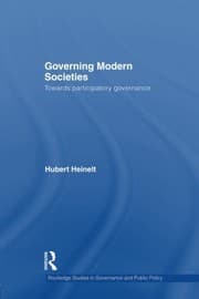Tapa de Governing modern societies
