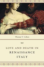 Tapa de Love and Death in Renaissance Italy