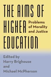 Tapa de The Aims of Higher Education