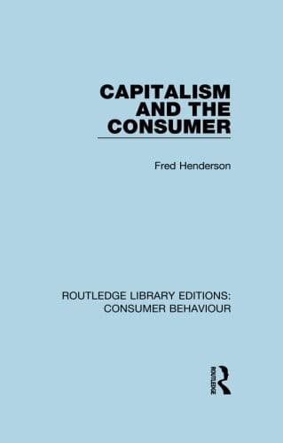Tapa de Capitalism and the consumer