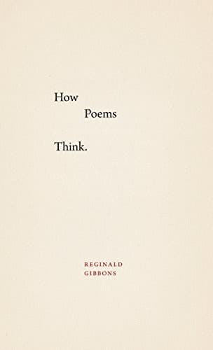 Tapa de How Poems Think