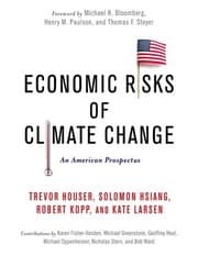 Tapa de Economic Risks of Climate Change