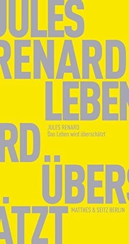 Tapa de Das Leben wird überschätzt