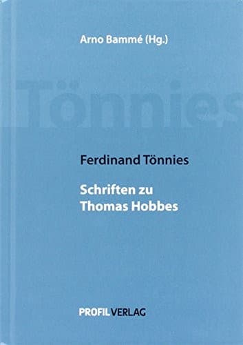 Tapa de Ferdinand Tönnies