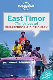 Tapa de Lonely Planet East Timor Phrasebook & Dictionary