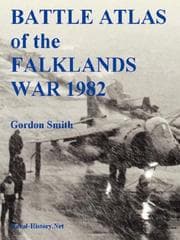Tapa de Battle Atlas of the Falklands War 1982 by Land, Sea and Air