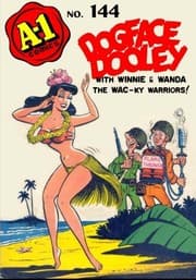 Tapa de A-1 Comics #144