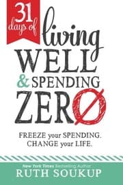 Tapa de 31 Days of Living Well and Spending Zero