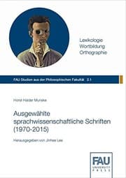 Tapa de Ausgewählte sprachwissenschaftliche Schriften