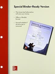 Tapa de Loose-Leaf for Financial and Managerial Accounting with Connect