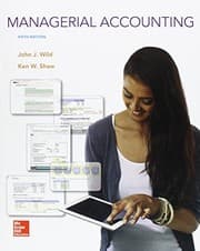 Tapa de Managerial Accounting with Connect