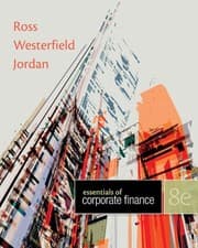 Tapa de Essentials of Corporate Finance