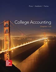 Tapa de College Accounting  with Connect+