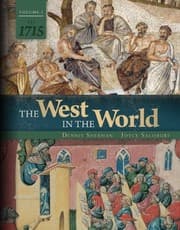Tapa de The West in the World Volume 1 with Connect 1-Term Access Card