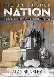 Tapa de The Unfinished Nation, Volume 1 with Connect 1-Term Access Card