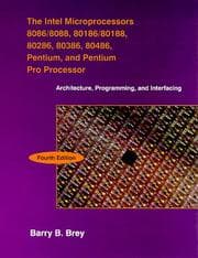 Tapa de The Intel Microprocessors 8086/8088, 80186, 80286, 80386, 80486