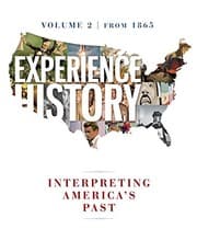 Tapa de Experience History Volume 2 with Connect 1-Term Access Card