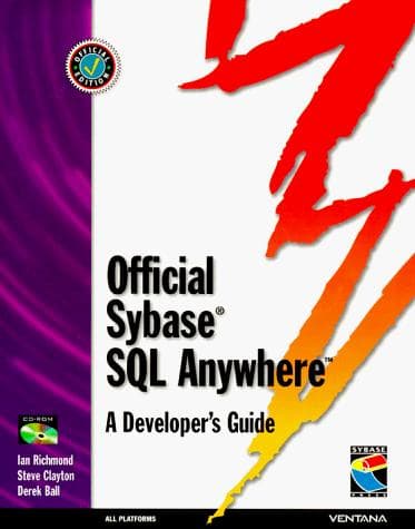 Tapa de Official Sybase SQL anywhere