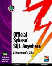 Tapa de Official Sybase SQL anywhere