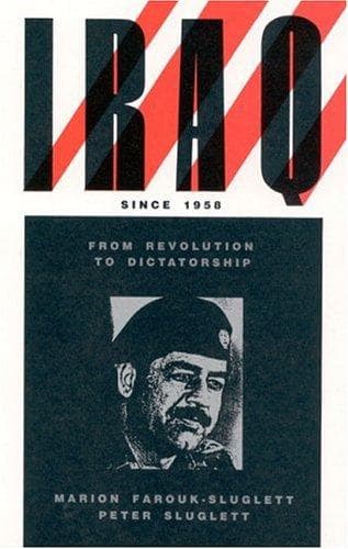 Tapa de Iraq Since 1958