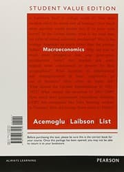 Tapa de Macroeconomics, Student Value Edition