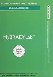 Tapa de MyLab BRADY with Pearson eText -- Access Card -- for Advanced EMT
