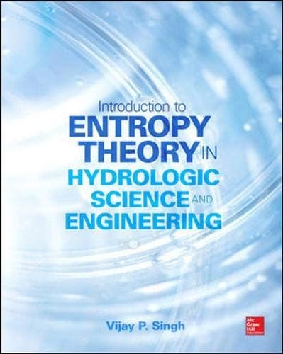 Tapa de Entropy Theory in Hydrologic Science and Engineering