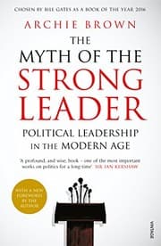 Tapa de The Myth of the Strong Leader