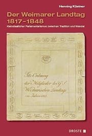 Tapa de Der Weimarer Landtag 1817-1848
