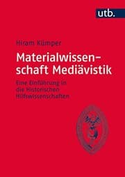 Tapa de Materialwissenschaft Mediävistik