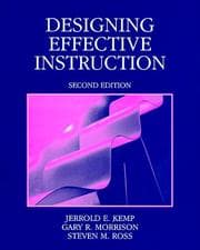 Tapa de Designing effective instruction