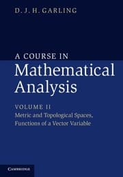 Tapa de A Course in Mathematical Analysis