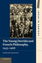 Tapa de The Young Derrida and French Philosophy, 1945-1968
