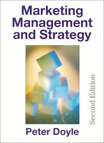 Tapa de Marketing Management and Strategy