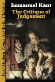 Tapa de The Critique of Judgement