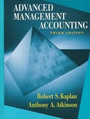 Tapa de Advanced management accounting