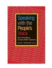 Tapa de Speaking with the People's Voice