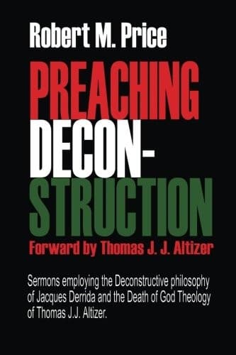 Tapa de Preaching Deconstruction