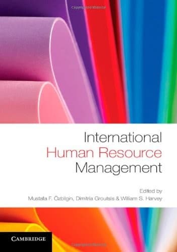 Tapa de International Human Resource Management