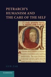 Tapa de Petrarch's Humanism and the Care of the Self
