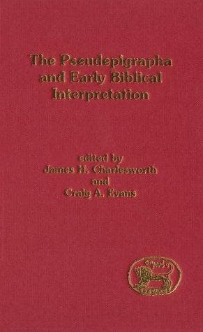 Tapa de The Pseudepigrapha and early biblical interpretation