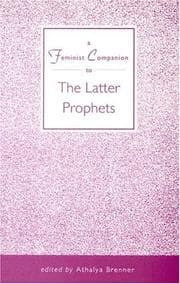 Tapa de A Feminist Companion to the Latter Prophets (The Feminist Companion to the Bible Series, No. 8)