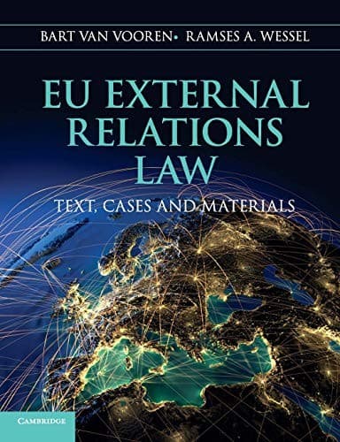 Tapa de Eu External Relations Law
