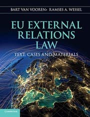 Tapa de Eu External Relations Law
