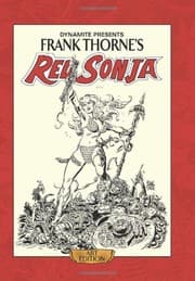 Tapa de Frank Thorne's Red Sonja Art Edition HC