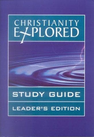 Tapa de Christianity Explored Study Guide Leader's Edition