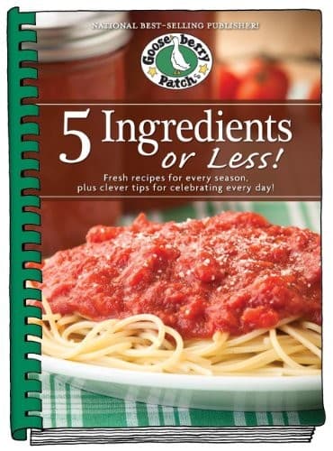 Tapa de 5 Ingredients or Less Cookbook
