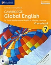 Tapa de Cambridge Global English Stage 7 Coursebook with Audio CD